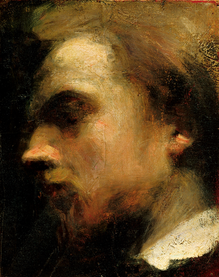  方丹·拉图尔 Fantin-Latour 自画像 (2)